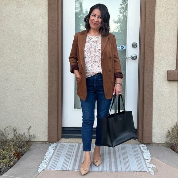 Maurices Faux Suede Blazer - Picture 5 of 11